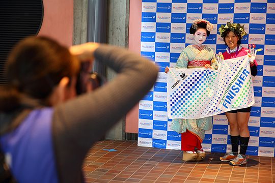 【Official  Race Photos】Photo with Maiko at finish area!