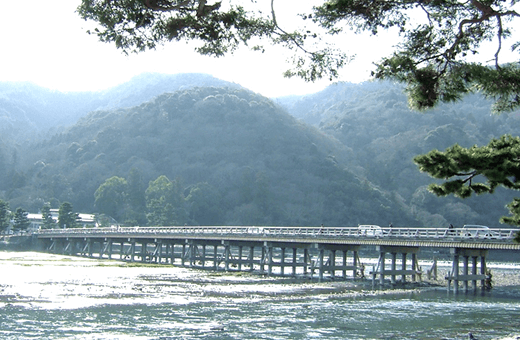 Arashiyama and Togetsukyo Bridge